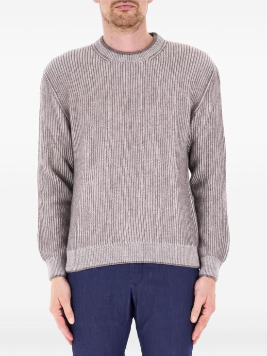 26FW 폴앤샤크 스웨터 16311014509 Light grey - PAUL & SHARK