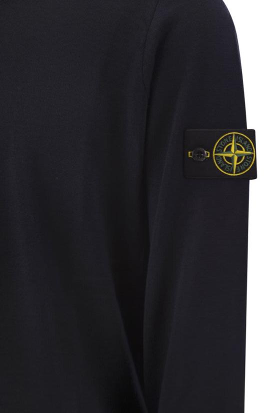 26FW 스톤 아일랜드 라이트 RWS 퓨어 울 크루넥 스웨터 L2S155100071S00C4V0020 NAVY BLUE - STONE ISLAND