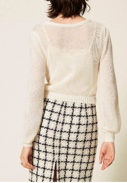 26FW 트윈셋 스웨터 262TP3153S2200600059 MADREPERLA - TWINSET