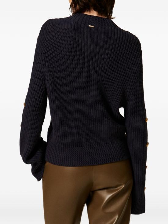 26FW 트윈셋 스웨터 262TP3170S2200811989 BLUE NAVY - TWINSET