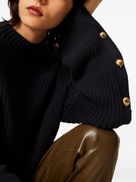 26FW 트윈셋 스웨터 262TP3170S2200811989 BLUE NAVY - TWINSET
