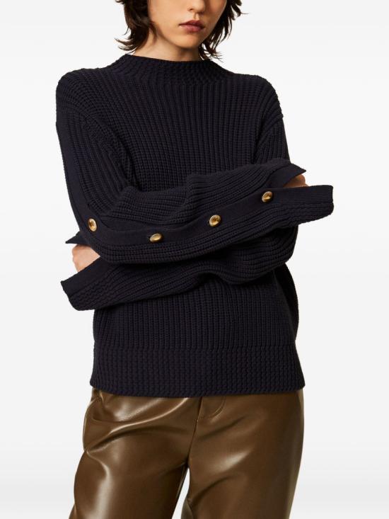 26FW 트윈셋 스웨터 262TP3170S2200811989 BLUE NAVY - TWINSET