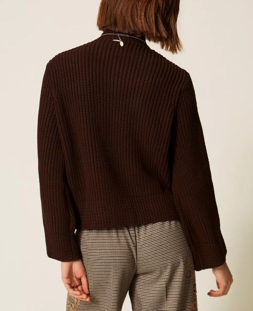 26FW 트윈셋 스웨터 262TP3170S2200813411 BROWN - TWINSET