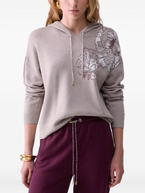 26FW 리우조 스웨터 TF6092MS49ID3040 Beige - LIU JO