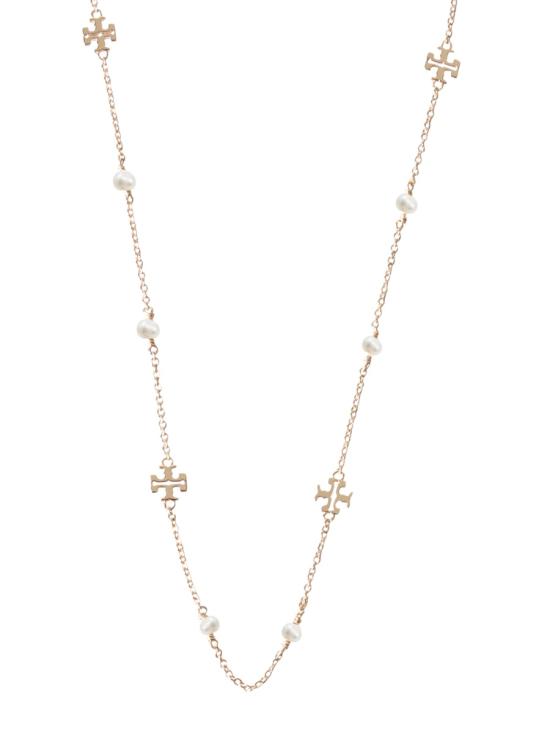 26FW 토리버치 목걸이/팬던트 136782137 GOLD PEARL - TORY BURCH