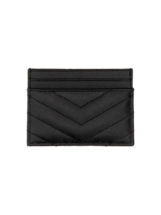26FW 생로랑 카산드라 마틀라세 카드 케이스 423291BOW021000 NERO - SAINT LAURENT