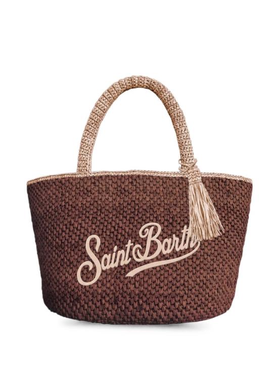26SS 세인트바쓰 토트백 MARCYRAFFIAMID00220L1811EMB Chocolate - MC2 SAINT BARTH