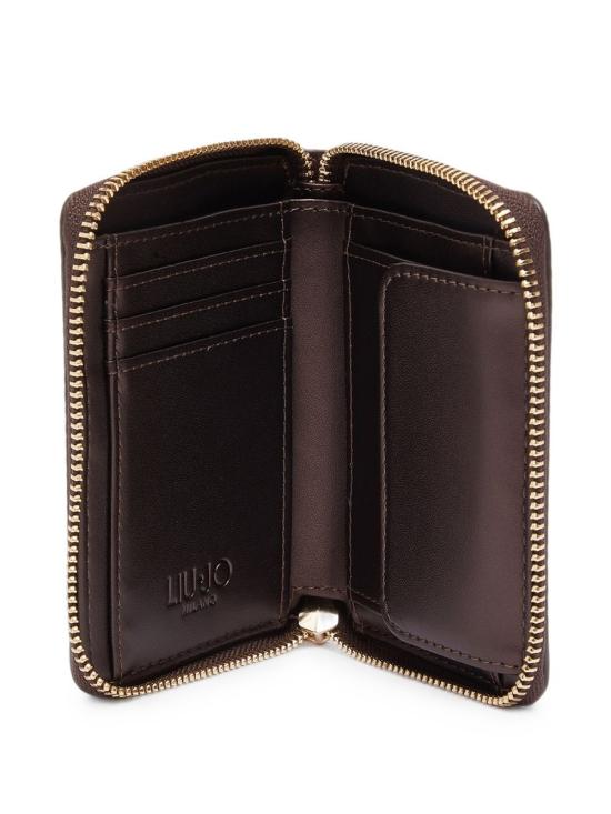 26FW 리우조 가죽소품 AF6156E1019ECSX0782 Dark brown - LIU JO