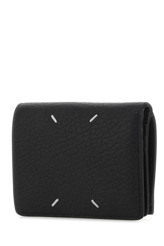 26FW 마르지엘라 레더 플랩 월렛 SA1UI0023P4455T8013 Black - MAISON MARGIELA