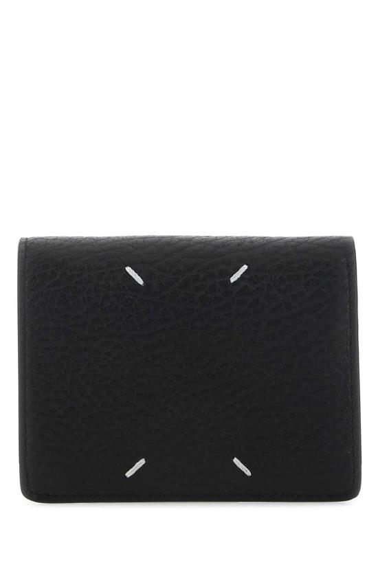 26FW 마르지엘라 레더 플랩 월렛 SA1UI0023P4455T8013 Black