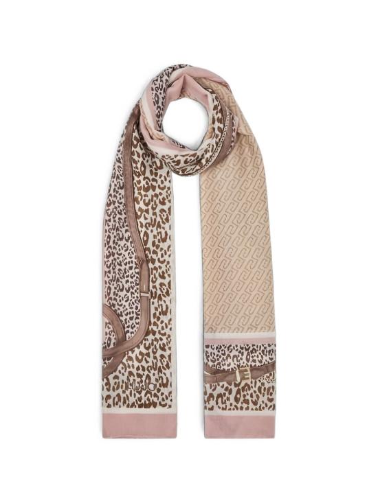 26FW 리우조 머플러/스카프 2F6063T274541310 Dusty pink - LIU JO