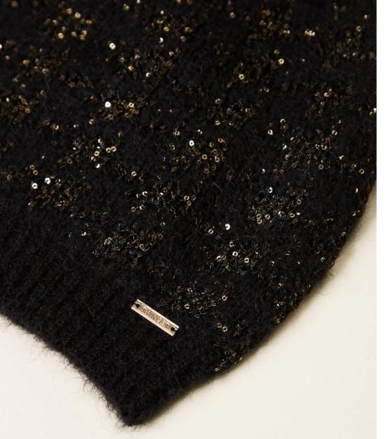 26FW 트윈셋 모자 262TA4581S2214113926 NERO ORO - TWINSET