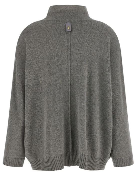 26FW 알베르타 페레티 스웨터 A092266010474 Dark grey - ALBERTA FERRETTI