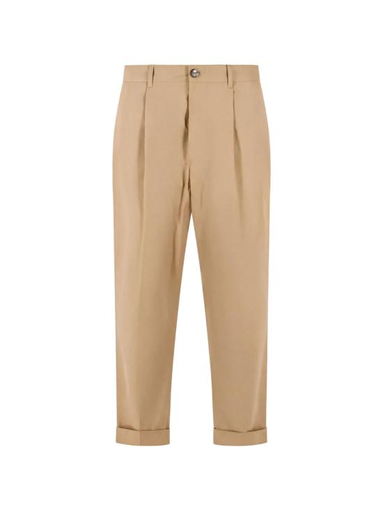 26FW 아미 코튼 캐롯 오버사이즈 트라우저 HTR121CO0132A184 BEIGE - AMI