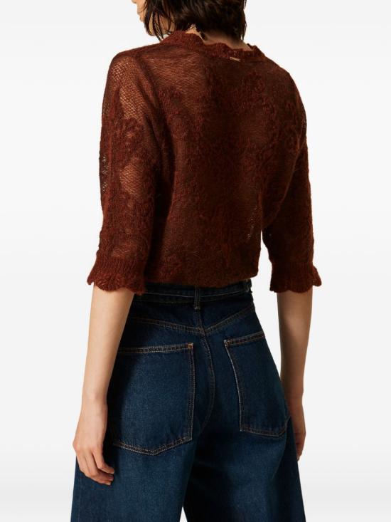 26FW 트윈셋 스웨터 262TP3341S2211206501 CHERRY WOOD - TWINSET