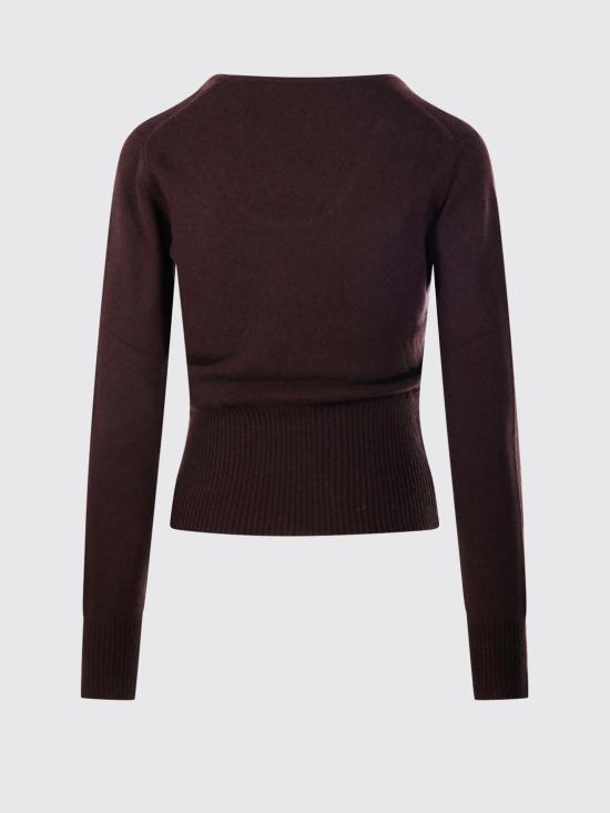 26FW 막스마라 스웨터 2621366142600 010 Brown - MAX MARA