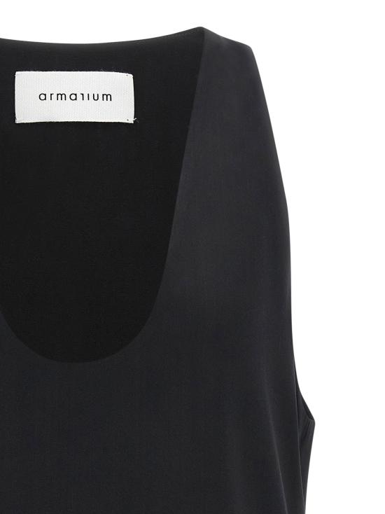  아르마리움 민소매 티셔츠 LDARMTMT031SE07002BLACK - ARMARIUM