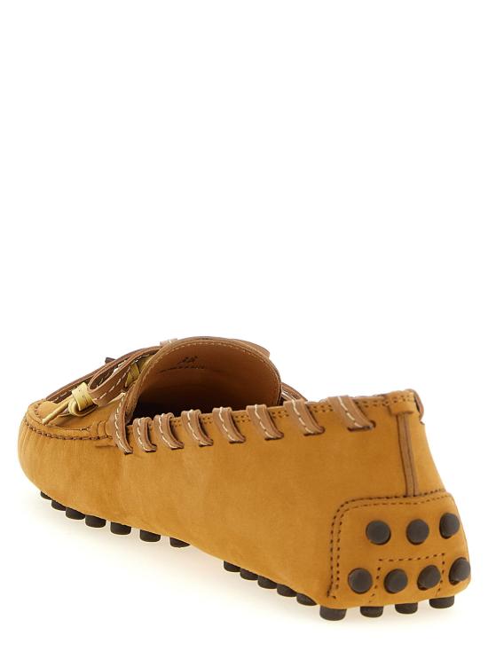  토즈 플랫 슈즈 LDXXW22L0JW00UFQC811 TAN - TODS