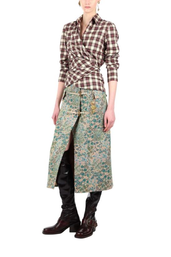  드리스 반 노튼 블라우스 카데아 W.W. 셔츠 에크루 - DRIES VAN NOTEN
