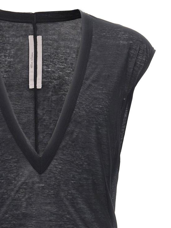  릭 오웬스 탑 LDRU01F2157UC09 CHARCOAL - RICK OWENS