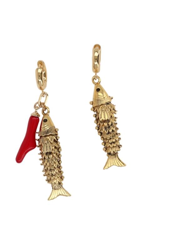 26FW 이자벨마랑 뉴 리버 피쉬 드롭 이어링 BL0314FA D3B13B12DO - ISABEL MARANT