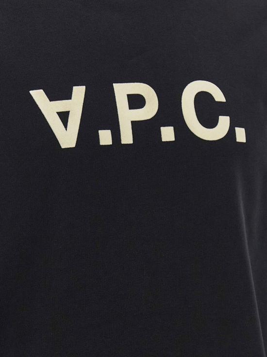  아페쎄 후드 티셔츠 LDCOHBNM37012LPA BLACK - A.P.C.