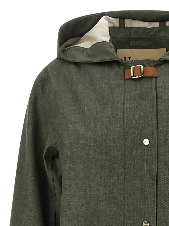  에르노 코트 LDGC000546D171507730 OLIVE GREEN - HERNO