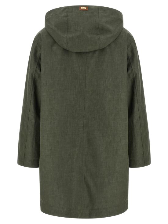 에르노 코트 LDGC000546D171507730 OLIVE GREEN - HERNO