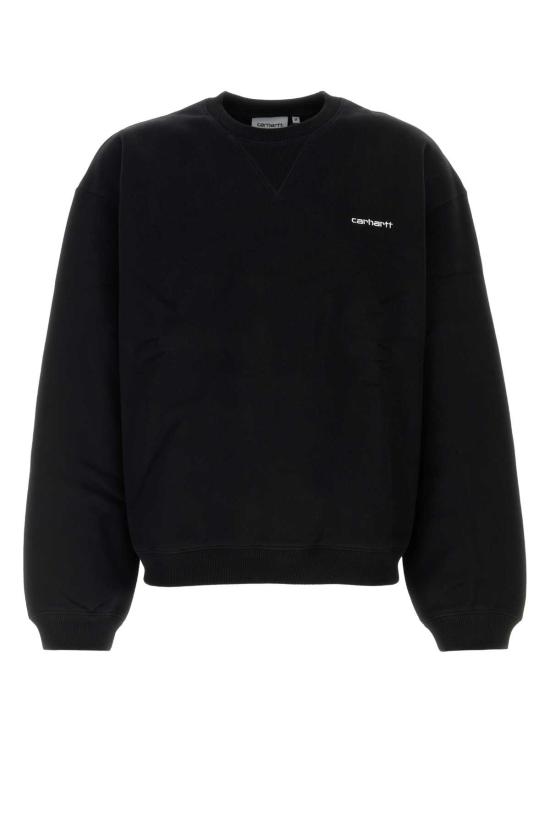 26FW 칼하트 WIP 후드 티셔츠 I037113 0D2XX Black