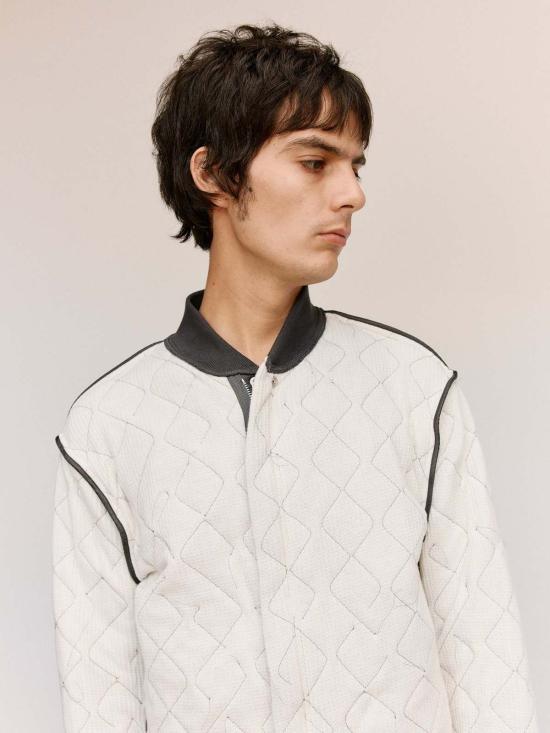  마르지엘라 패딩 메종  나일론 퀼팅 리버서블 재킷 - MAISON MARGIELA