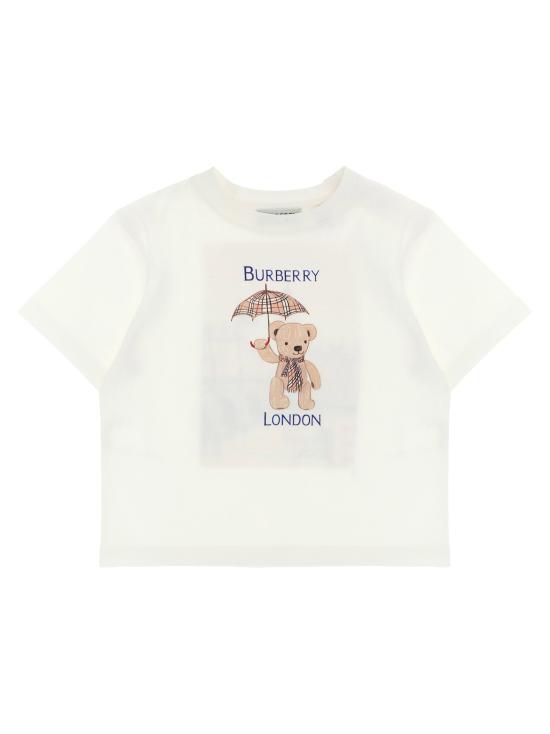  버버리 탑 LD8128138CHALKWHITE CREAM