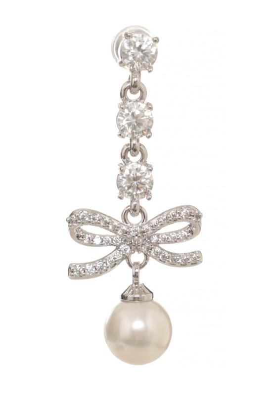 26FW 셀프 포트레이트 주얼리 AW26600ESLBOW CRYSTAL CHARMSILVER - SELF PORTRAIT