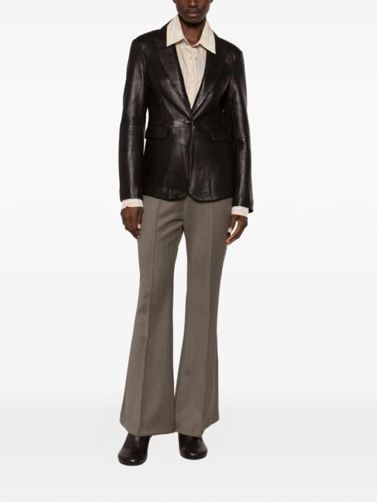 26FW 더 재키 레더스 가죽 자켓 KIAR NABO 06 DARK BROWN - THE JACKIE LEATHERS