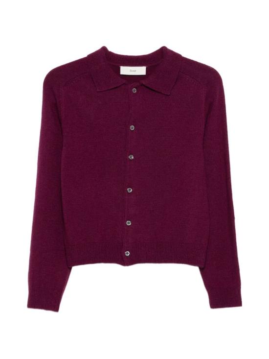 26FW 던스트 가디건 UDSW6C102U2 PLUM