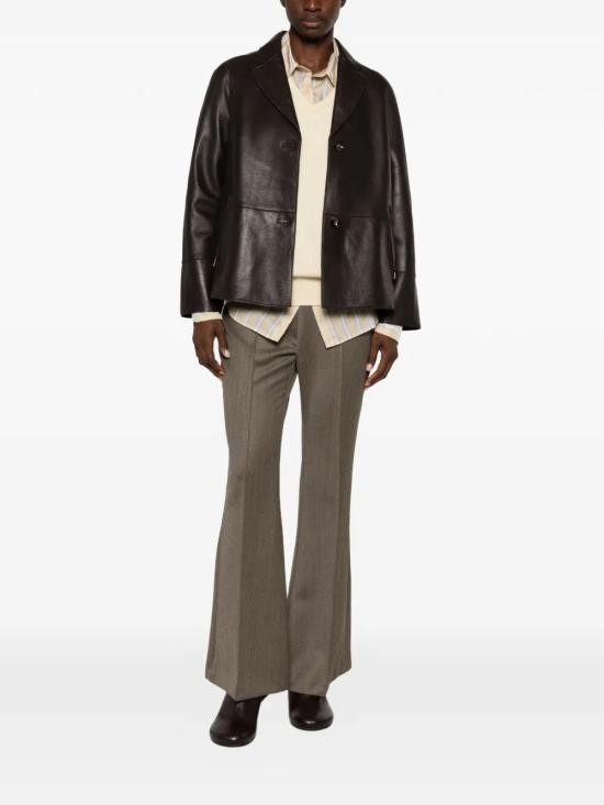 26FW 더 재키 레더스 가죽 자켓 SUN NABO 06 DARK BROWN - THE JACKIE LEATHERS