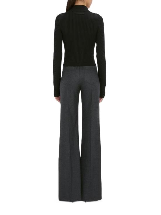 26FW 빅토리아 베컴 긴팔 티셔츠 1425KTP006804A1 Black - VICTORIA BECKHAM