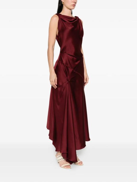 26FW 빅토리아 베컴 원피스 1226WDR006029A2 Bordeaux - VICTORIA BECKHAM