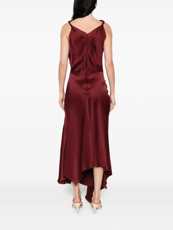 26FW 빅토리아 베컴 원피스 1226WDR006029A2 Bordeaux - VICTORIA BECKHAM