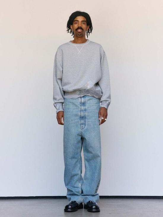  마르지엘라 긴팔 티셔츠 메종  테이핑 저지 스웨트셔츠 - MAISON MARGIELA