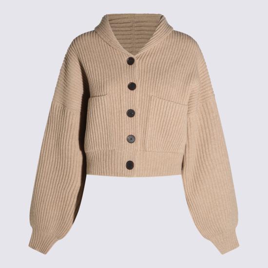26FW 토리버치 스웨터 179930 227 GOLDEN BROWN - TORY BURCH