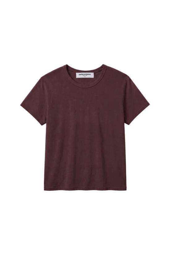  퍼펙트 화이트 티 반팔 티셔츠 퍼펙트화이트티 할리 코튼 반팔 박시 크루넥 티셔츠 - PERFECT WHITE TEE