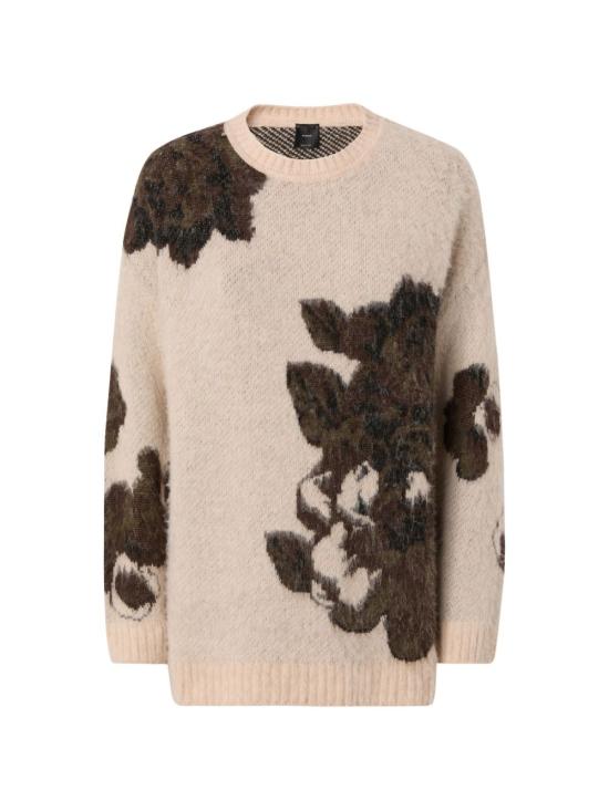 26FW 핑코 스웨터 107861 A3P2SD3 PINK BROWN