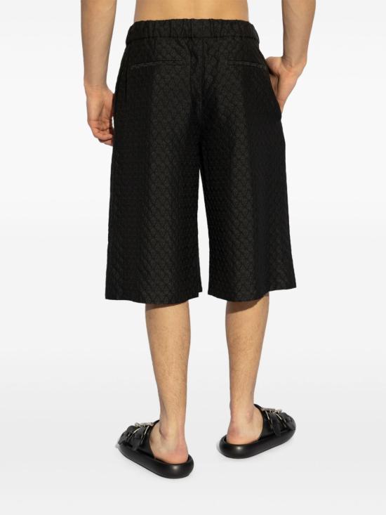  알렉산더 맥퀸 숏팬츠 814209QRABU1010 P25 BLACK - ALEXANDER MCQUEEN