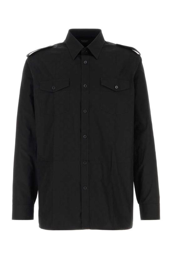 26FW 구찌 셔츠 871856ZAUO8 1000 BLACK