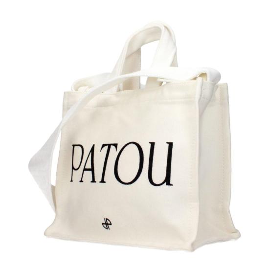  파투 가방 코튼 핸드백 화이트 - PATOU