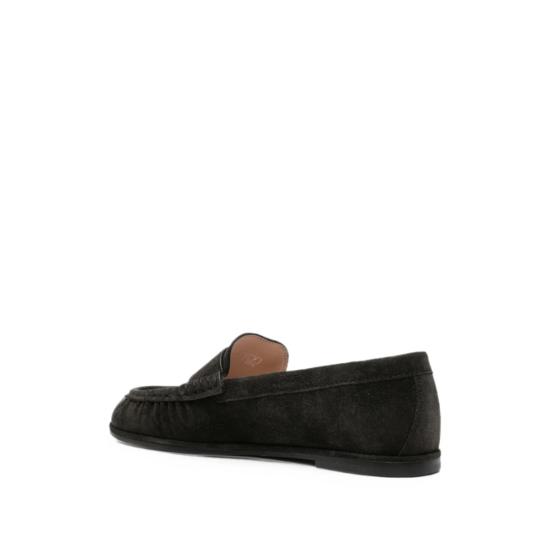  스튜어트 와이츠먼 로퍼 스펜서 스웨이드  블랙 - STUART WEITZMAN