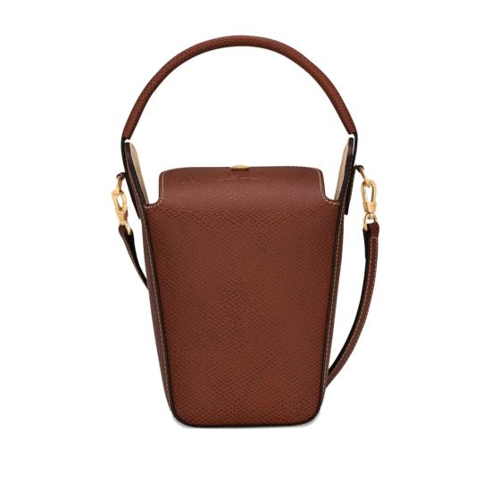  롱샴 가방 미니 토트백 (탈착식 스트랩 포함) 브라운 - LONGCHAMP
