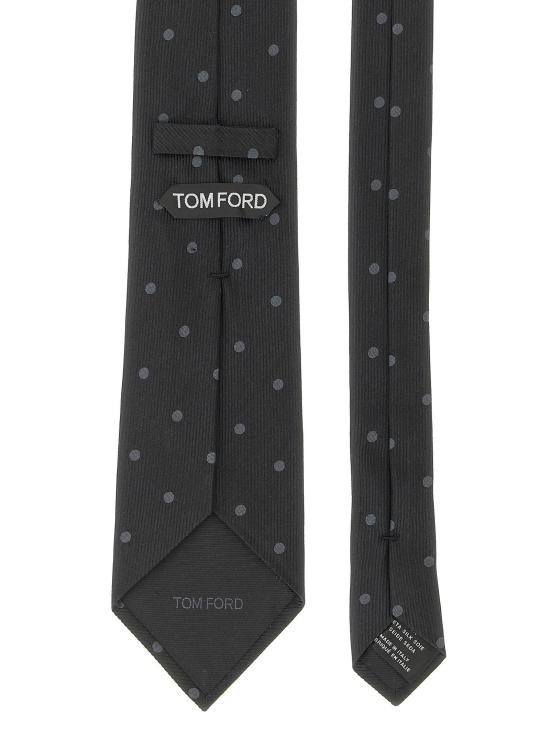  톰포드 넥타이 LDSTE001S0339NAA BLACK - TOMFORD