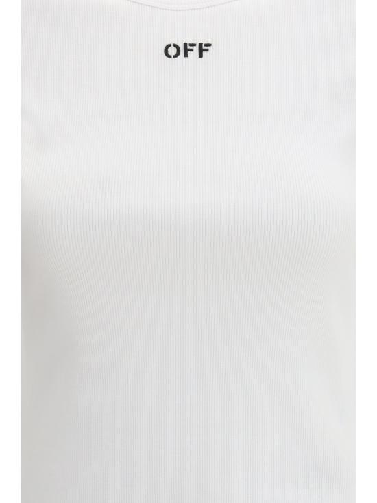  오프화이트 폴로 티셔츠 2AA065C99JER005 - OFF WHITE