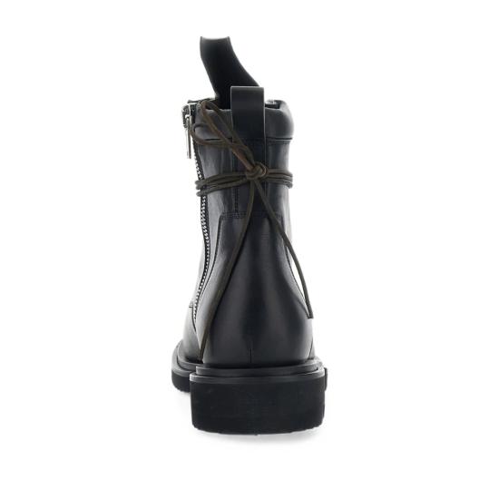  릭 오웬스 부츠 로우 아미 게이브  블랙 - RICK OWENS